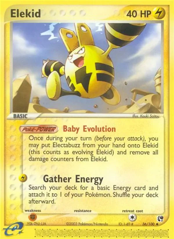 Elekid, Sandstorm
