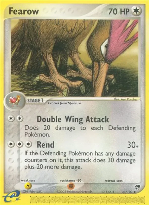 Fearow, Sandstorm