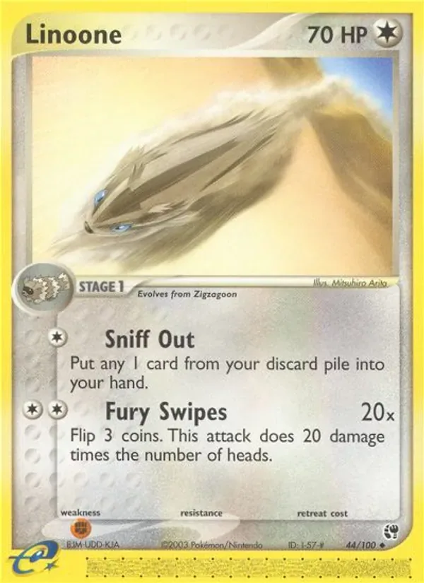 Linoone, Sandstorm