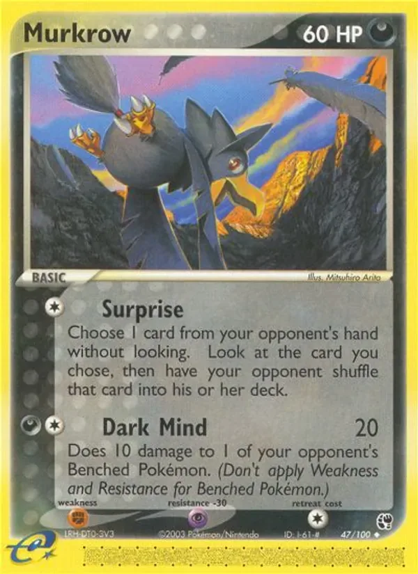Murkrow, Sandstorm