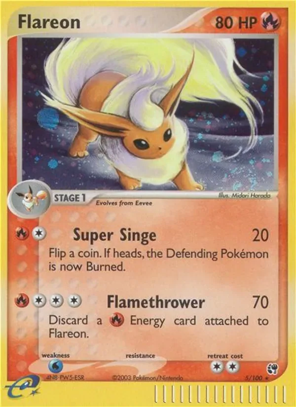 Flareon, Sandstorm