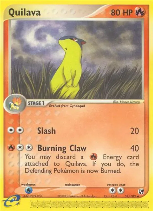Quilava, Sandstorm