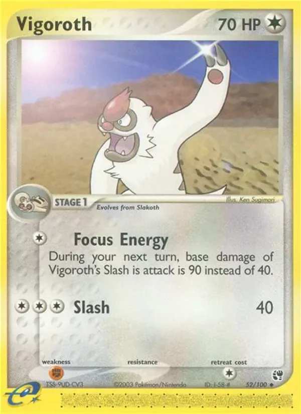 Vigoroth, Sandstorm