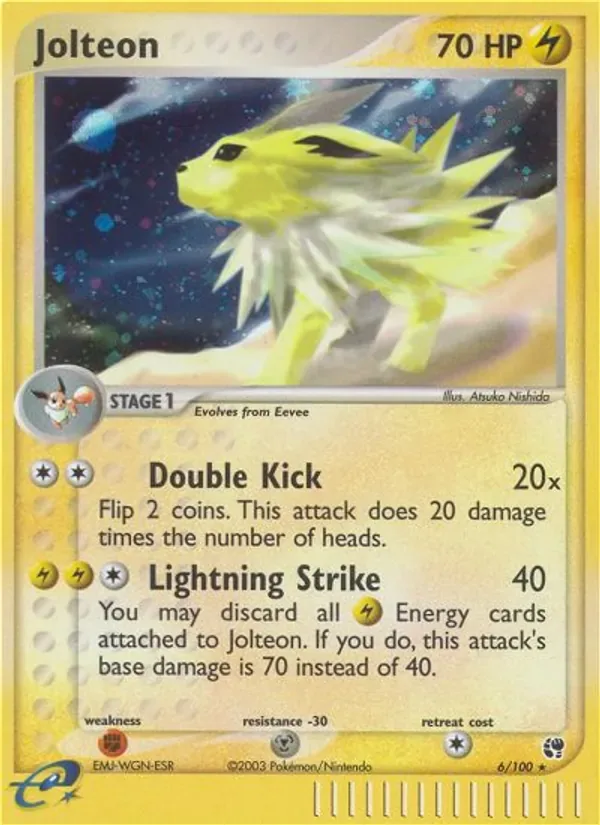 Jolteon, Sandstorm