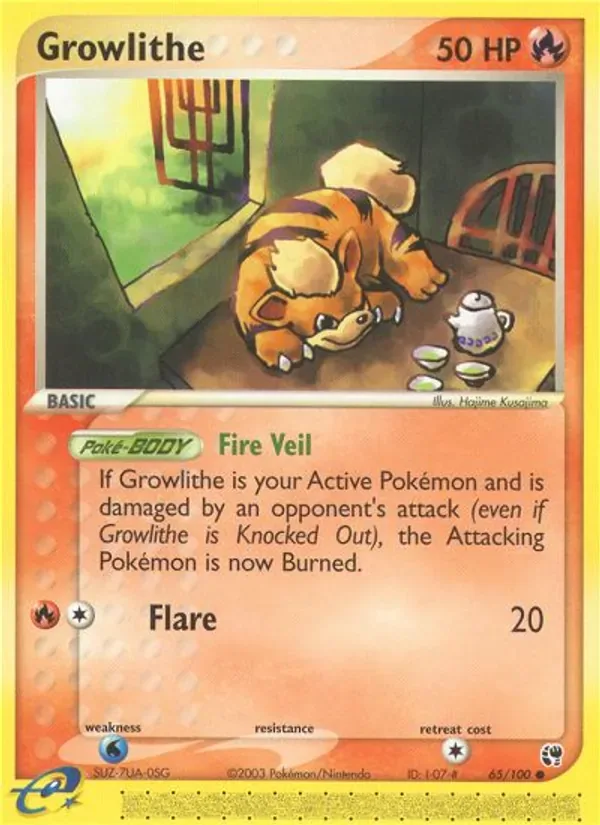 Growlithe, Sandstorm