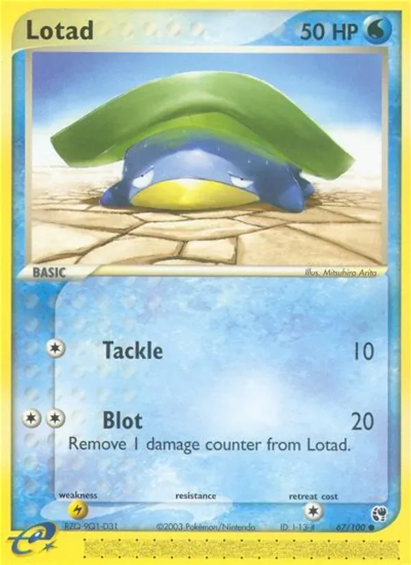 Lotad, Sandstorm