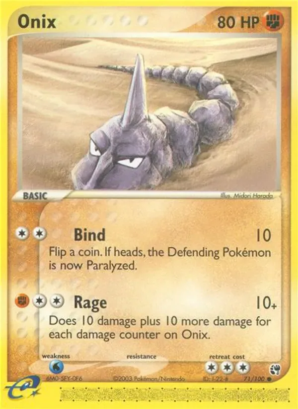 Onix, Sandstorm