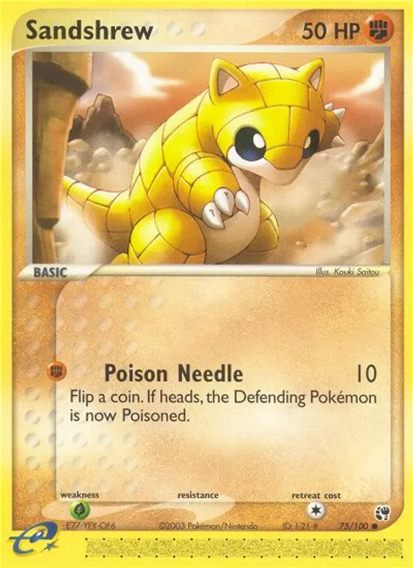 Sandshrew, Sandstorm