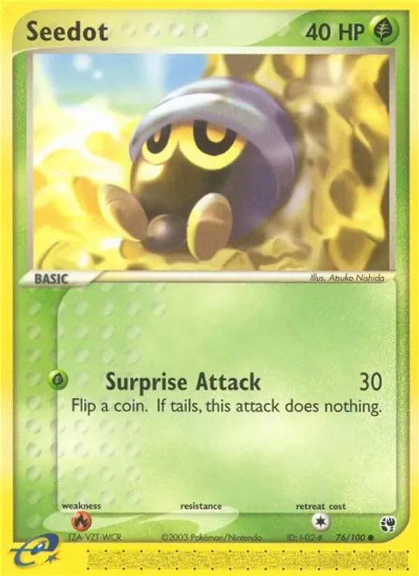 Seedot, Sandstorm