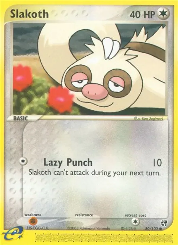 Slakoth, Sandstorm