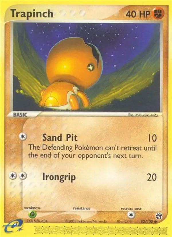 Trapinch, Sandstorm