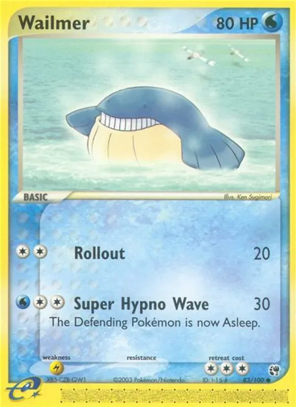 Wailmer, Sandstorm