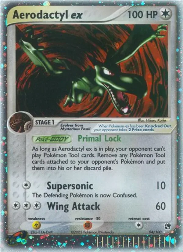 Aerodactyl ex, Sandstorm