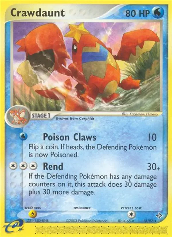 Crawdaunt, Dragon