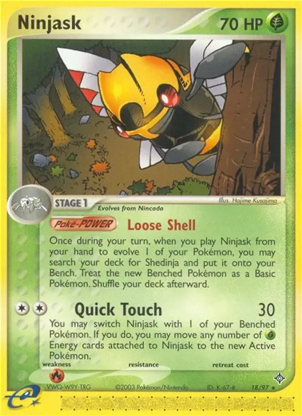 Ninjask, Dragon