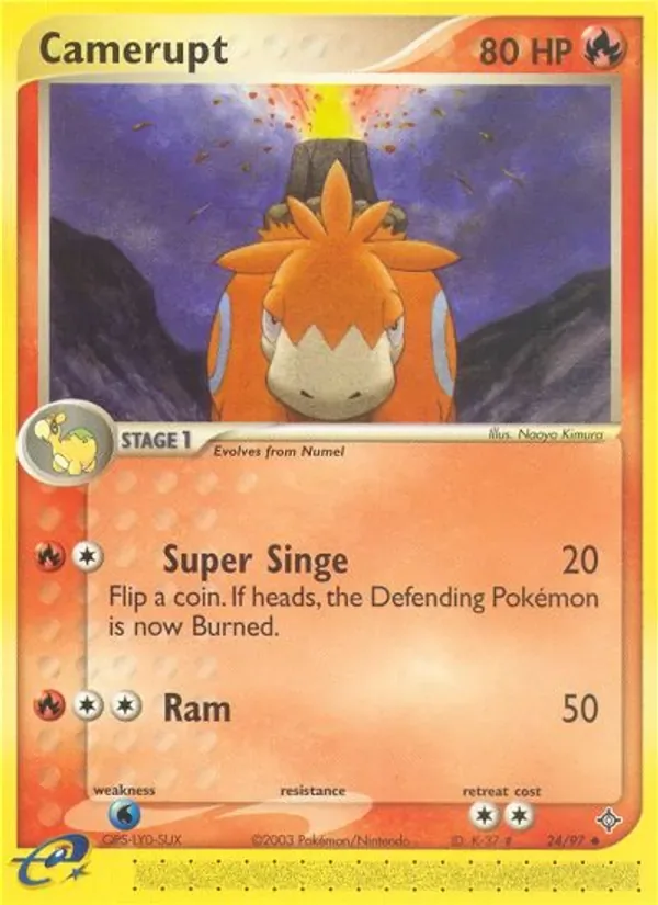 Camerupt, Dragon