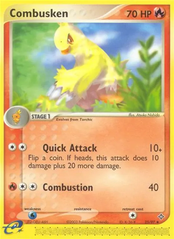 Combusken, Dragon