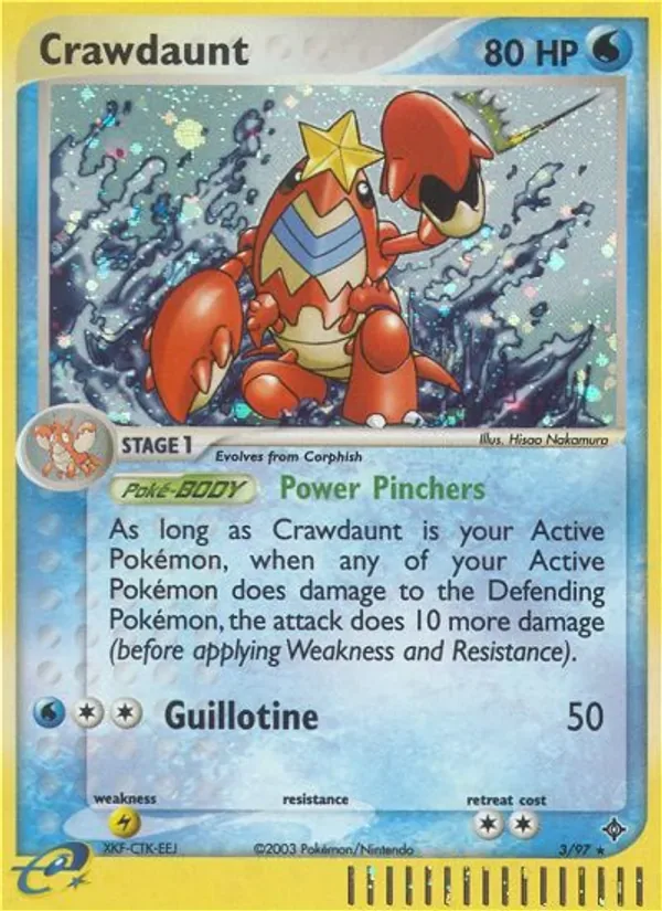 Crawdaunt, Dragon
