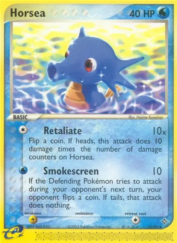Horsea, Dragon