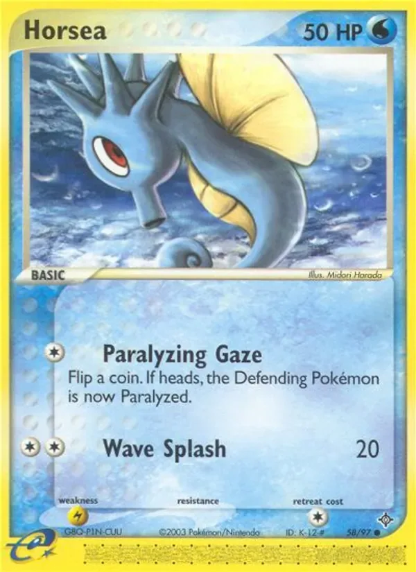Horsea, Dragon
