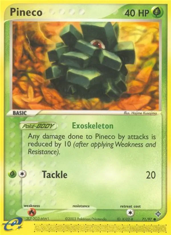 Pineco, Dragon