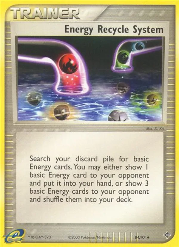 Energy Recycle System, Dragon