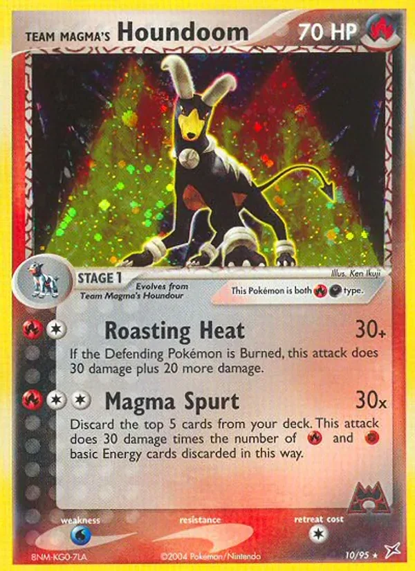 Team Magma's Houndoom, Team Magma vs Team Aqua