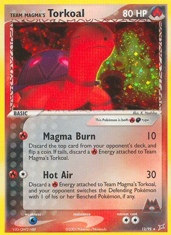 Team Magma's Torkoal, Team Magma vs Team Aqua