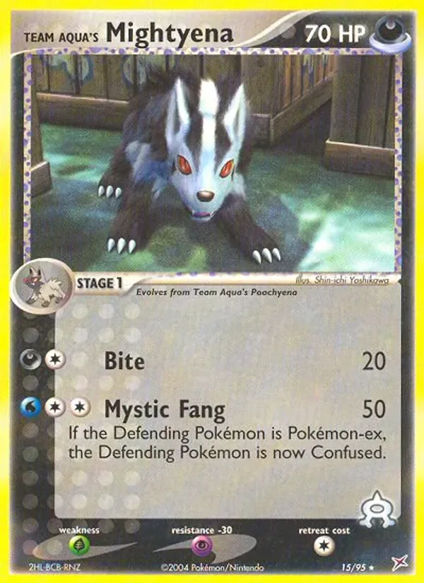 Team Aqua's Mightyena, Team Magma vs Team Aqua