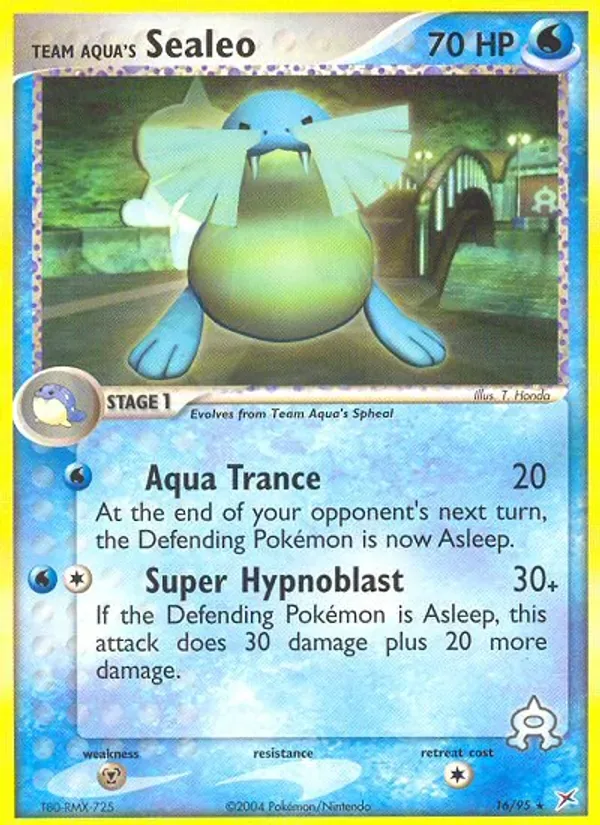 Team Aqua's Sealeo, Team Magma vs Team Aqua