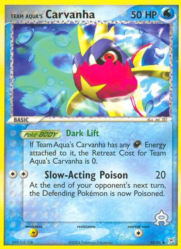 Team Aqua's Carvanha, Team Magma vs Team Aqua
