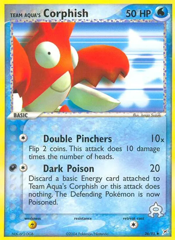 Team Aqua's Corphish, Team Magma vs Team Aqua