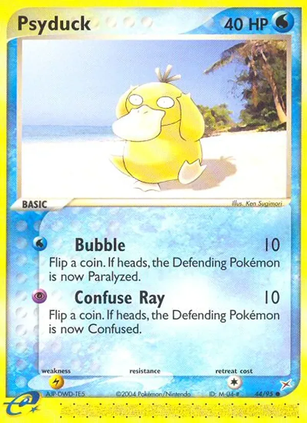 Psyduck, Team Magma vs Team Aqua