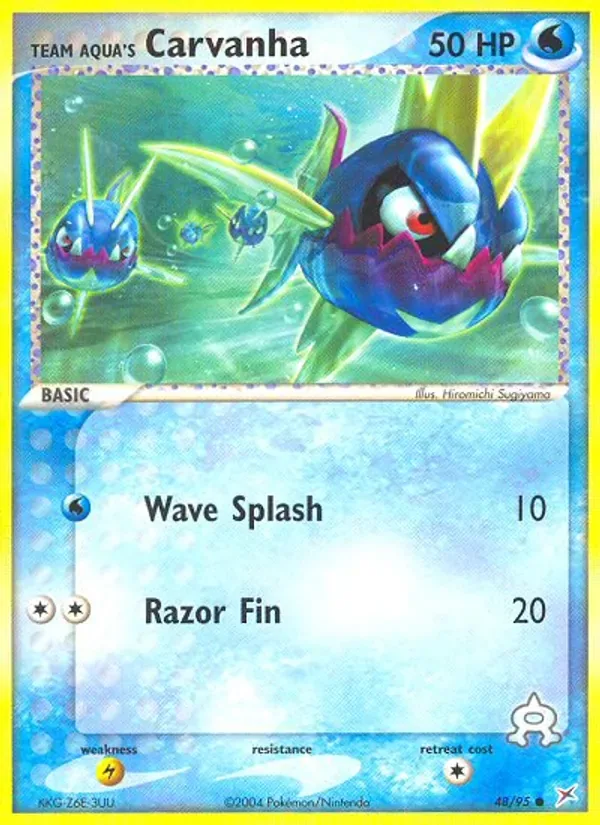 Team Aqua's Carvanha, Team Magma vs Team Aqua