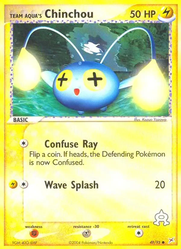 Team Aqua's Chinchou, Team Magma vs Team Aqua