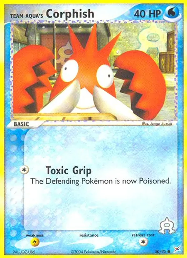 Team Aqua's Corphish, Team Magma vs Team Aqua