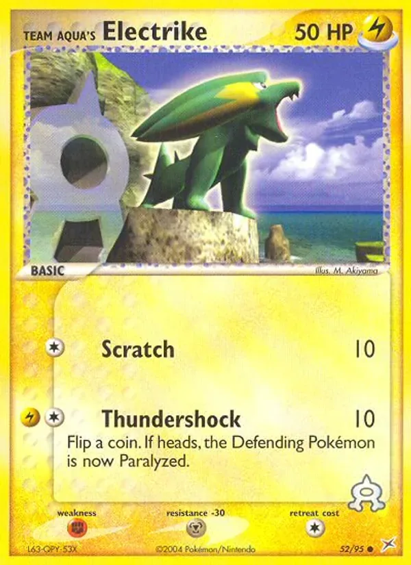 Team Aqua's Electrike, Team Magma vs Team Aqua