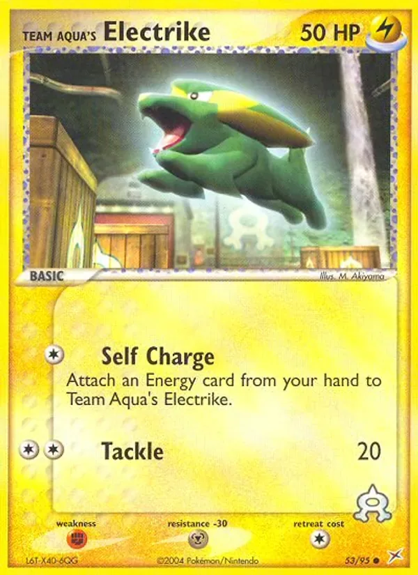 Team Aqua's Electrike, Team Magma vs Team Aqua