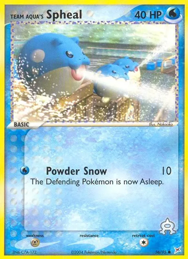 Team Aqua's Spheal, Team Magma vs Team Aqua