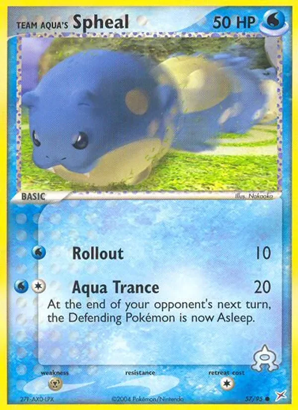 Team Aqua's Spheal, Team Magma vs Team Aqua