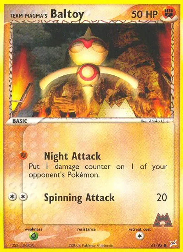 Team Magma's Baltoy, Team Magma vs Team Aqua