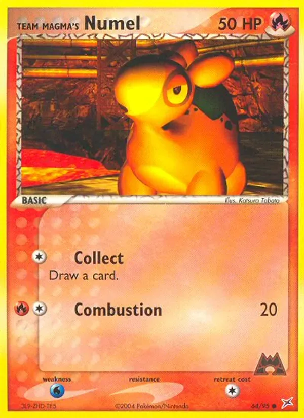 Team Magma's Numel, Team Magma vs Team Aqua