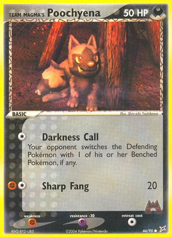 Team Magma's Poochyena, Team Magma vs Team Aqua