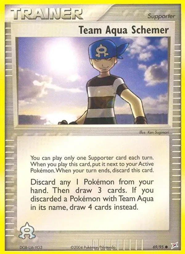 Team Aqua Schemer, Team Magma vs Team Aqua