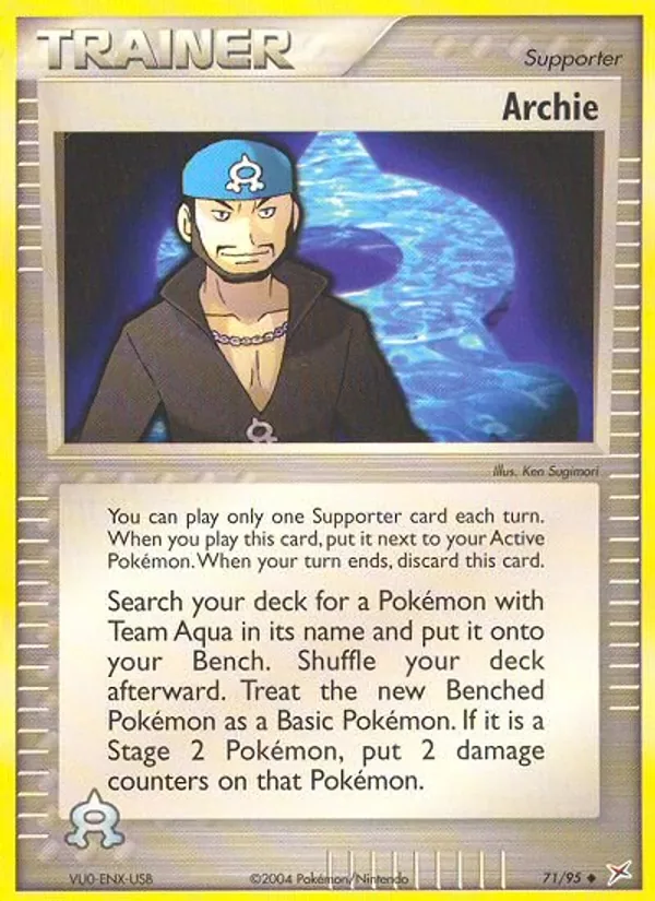 Archie, Team Magma vs Team Aqua