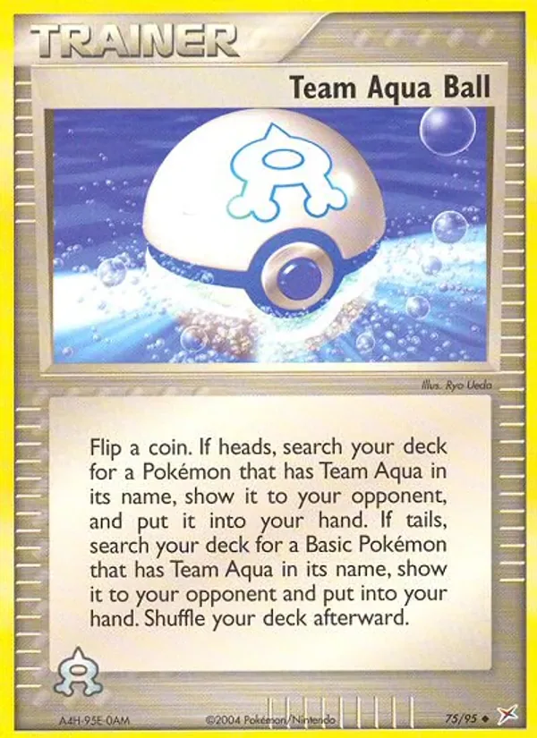 Team Aqua Ball, Team Magma vs Team Aqua