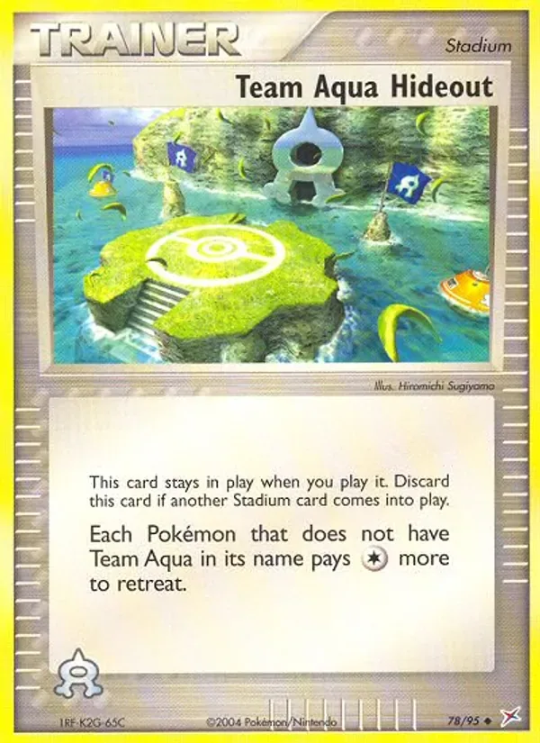 Team Aqua Hideout, Team Magma vs Team Aqua