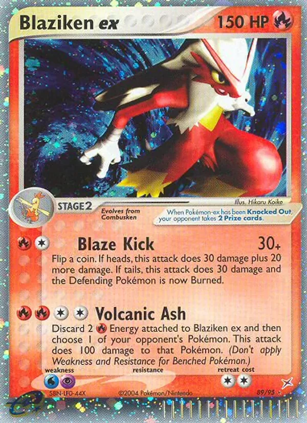 Blaziken ex, Team Magma vs Team Aqua