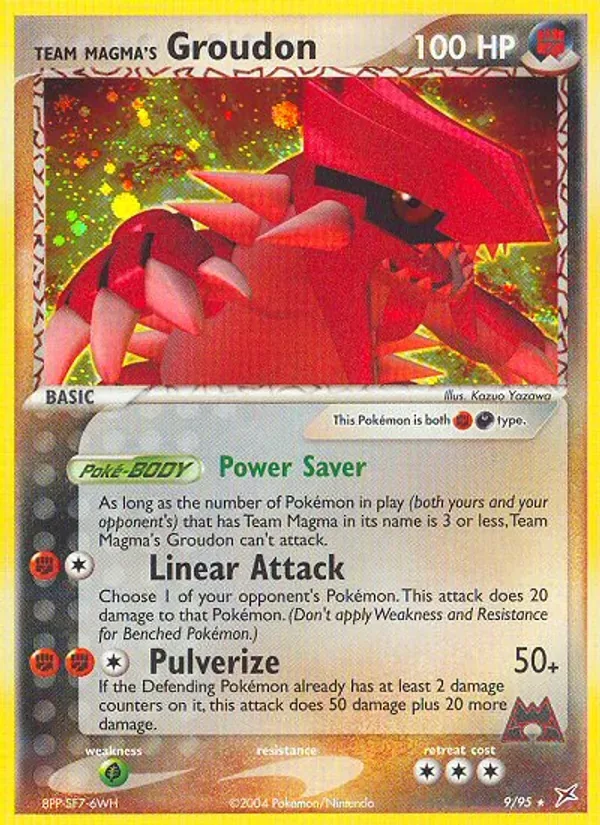 Team Magma's Groudon, Team Magma vs Team Aqua