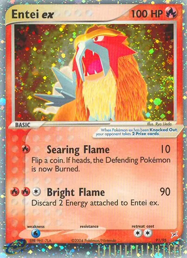 Entei ex, Team Magma vs Team Aqua